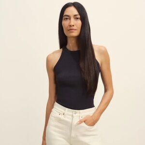 NWOT Buck Mason Surplus Rib Tank in Dark Navy